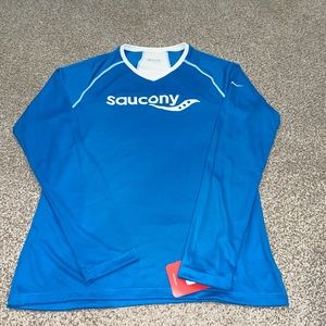 New! Saucony Long Sleeve Running Shirt